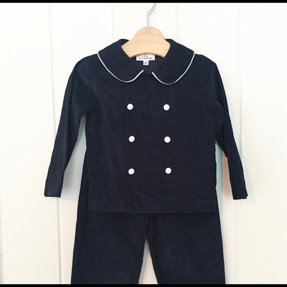 Boys cord pant set - Picture 1 of 4